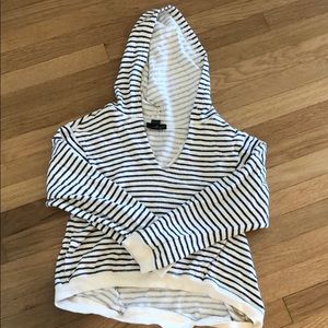 Striped hoodie